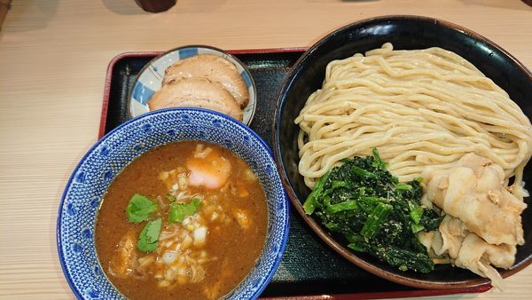 「つけ麺関脇(950円)+眠りチャーシュー2枚(150円)」@らー麺土俵 鶴嶺峰の写真