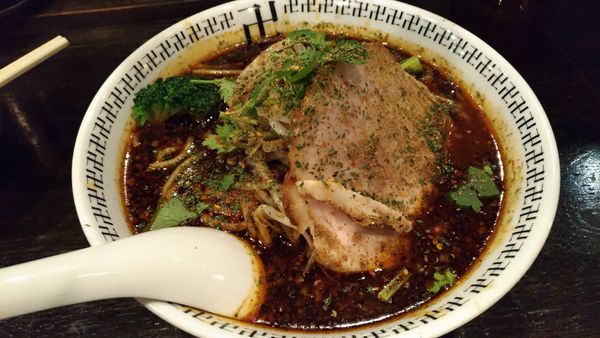 「スパイスラーメン＋スパイス飯」@スパイス・ラー麺 卍力の写真