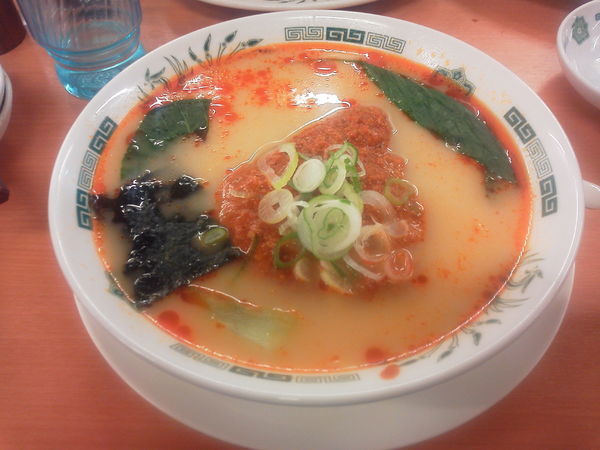 「坦々麺 590円」@熱烈中華食堂 日高屋 国分寺北口店の写真