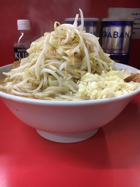 「小ラーメン  ニンニク多め ➕ カラメ」@ラーメン二郎 松戸駅前店の写真