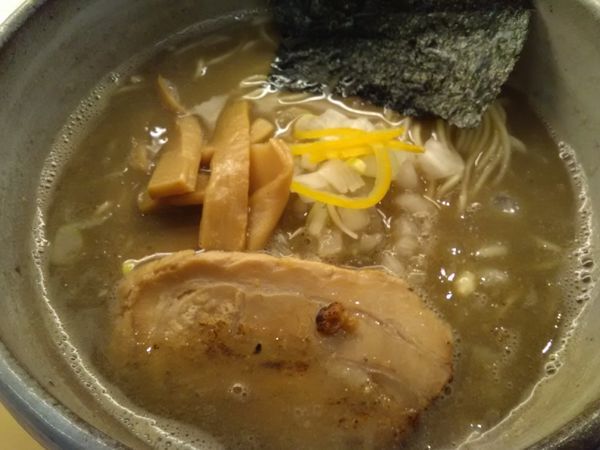 「濃厚煮干しそば（塩）820円」@麺屋 音 柏店の写真