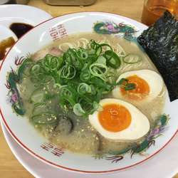 博多ラーメン+味玉