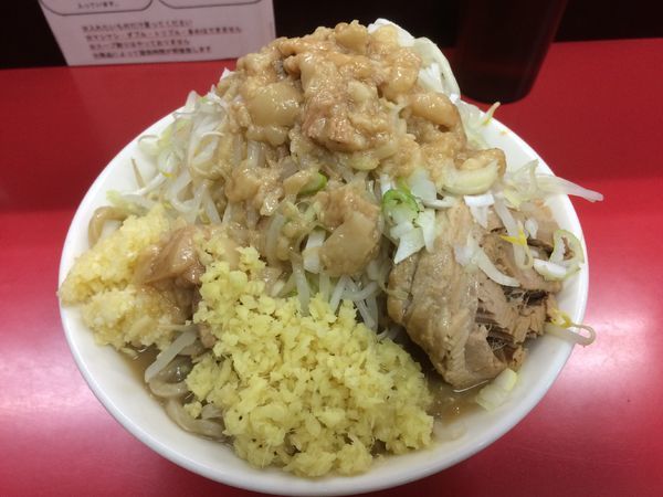 「ラーメン大 全マシ しょうが」@ラーメン一心の写真
