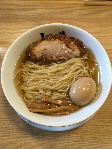 「ラーメンmicro +煮卵」@人類みな麺類の写真