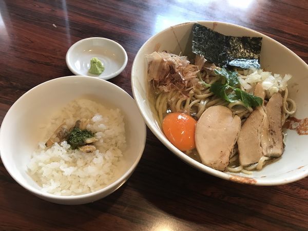 「アサリと伊吹煮干の和えそば」@麺屋 ひな多の写真