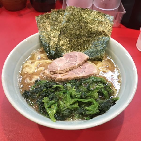 「ほうれん草（並）（￥800）」@横浜家系ラーメン 志田家 蒲田店の写真