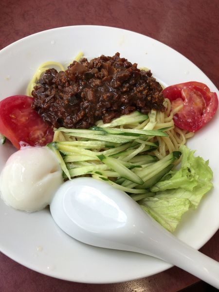 「ジャージャー麺 ミニ高菜チャーハン付き ¥930」@中華厨房 久華の写真