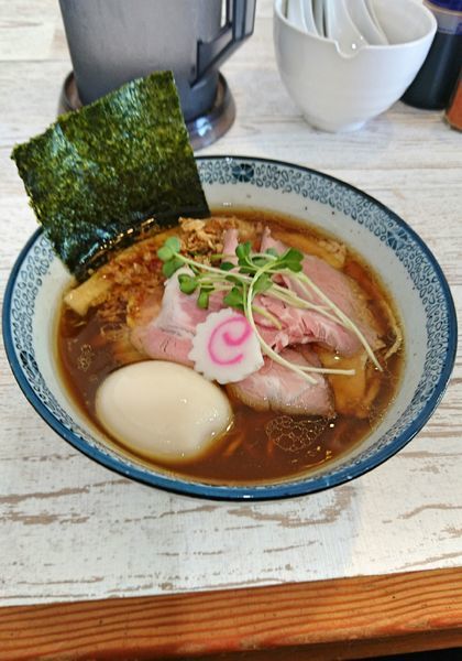 「金笛醤油の中華そば」@中華そば 四つ葉の写真
