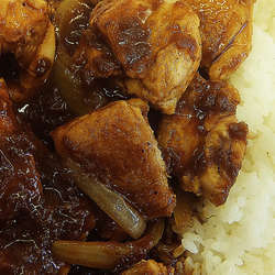 ごろごろ煮込みチキンカレー(大盛)