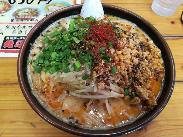 「4/22麻辣味噌ラーメン大盛り1,100円」@札幌ラーメン 北斗の写真