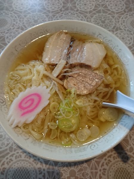 「手打ちラーメン 680円」@佐野山銀 本店の写真
