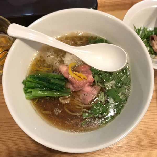 「煮干しそば」@らぁめん二代目 OKAWARIの写真