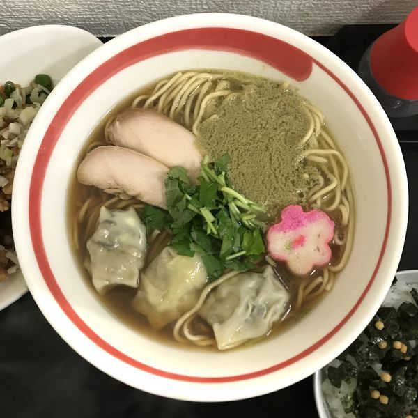 「牡蠣醤油＋お茶漬けセット」@自家製麺SHINの写真