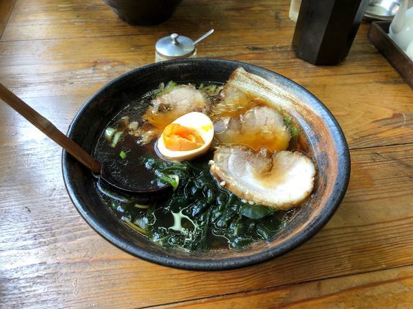 「チャーシューめん  800円」@ラーセン餃子の写真