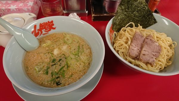 「醤油つけ麺」@ラーメン山岡家 ひたちなか店の写真