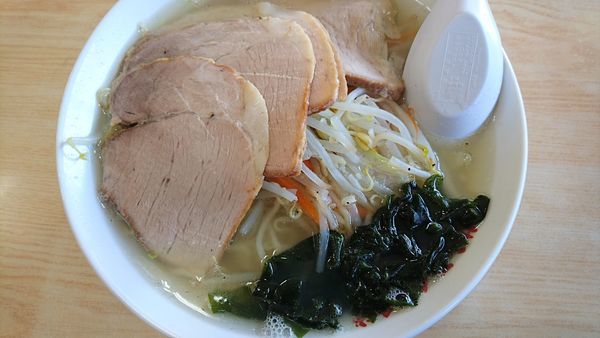 「塩チャーシュー」@マルミ・サンライズ食堂の写真