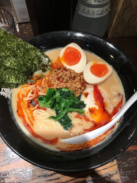 「特製担々麺」@濃厚鶏そば 麺屋武一 秋葉原店の写真