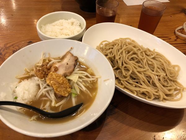 「G郎つけ麺  ライス小」@三代目麺処 「まるは」極 船橋店の写真