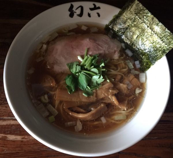 「醤油そば700円」@中華そば 幻六の写真