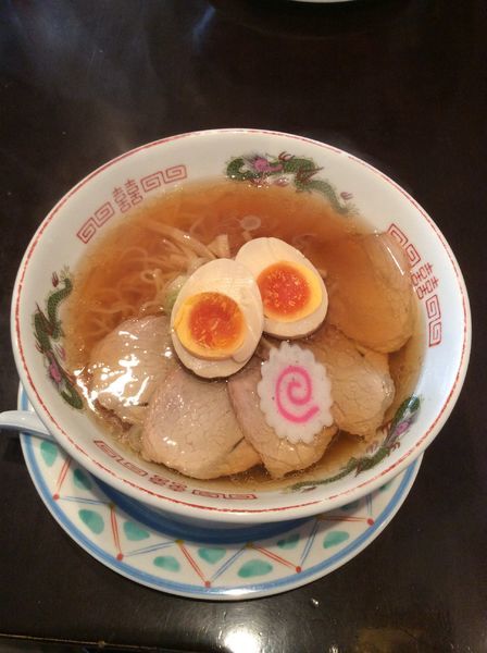 「味玉中華そば」@勝鬨屋の写真