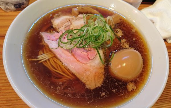 「味玉チャーシューめん(1050円)」@らーめん芝浜の写真