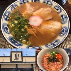 中華そば➕たまご飯（¥700+¥250）