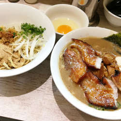 特濃混合魚介ラーメンコース