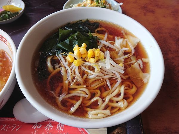 「らーめん セット」@チャイニーズレストラン 加奈藺の写真