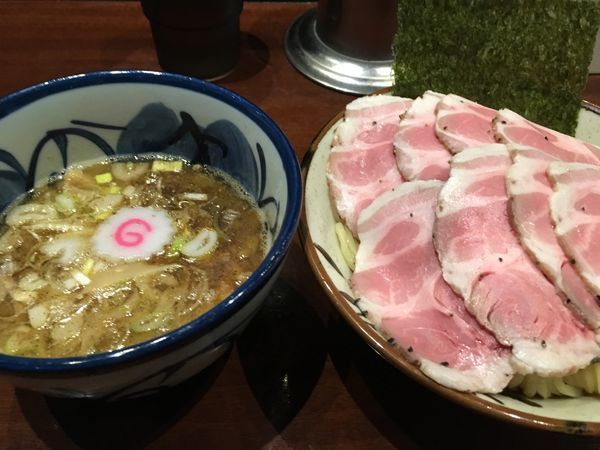 「チャーシューつけ麺」@煮干中華そば 鈴蘭 新宿店の写真