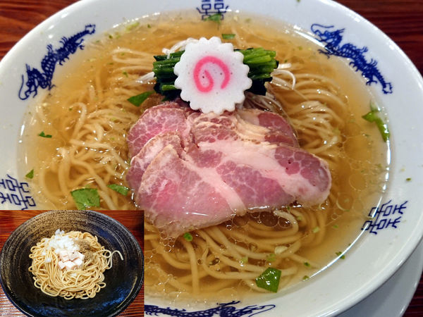 「チャーシュー山椒そば+味付き替え玉」@中華蕎麦にし乃の写真