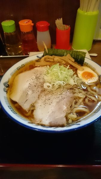 「えそ煮干し中華」@幸めんの写真