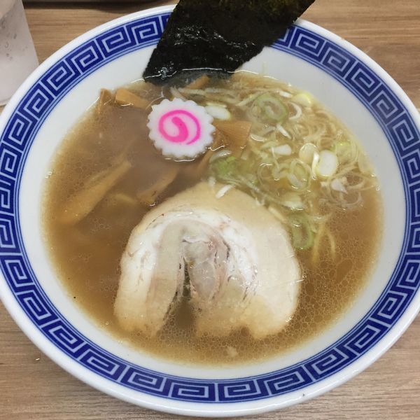 「あっさり中華そば 半麺」@健勝軒の写真