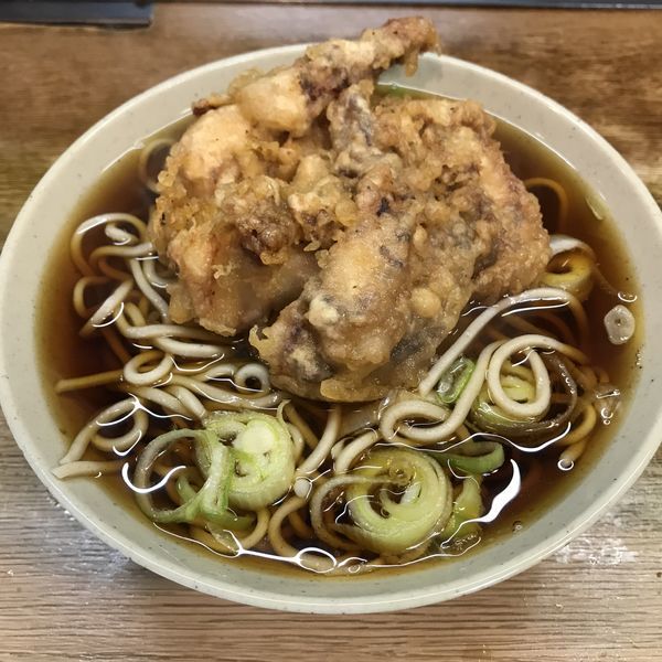 「いかげそ天（￥370）」@六文そば 金杉橋店の写真