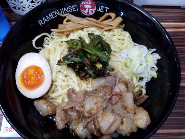 「あぶり豚そば」@ラーメン人生 JET 福島本店の写真