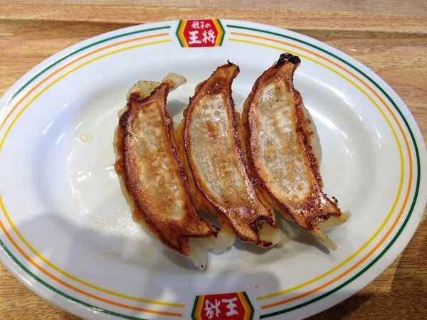 「ラーメンセット（＋餃子（3ケ）・ジャストサイズ炒飯）」@餃子の王将 平井駅南口店の写真