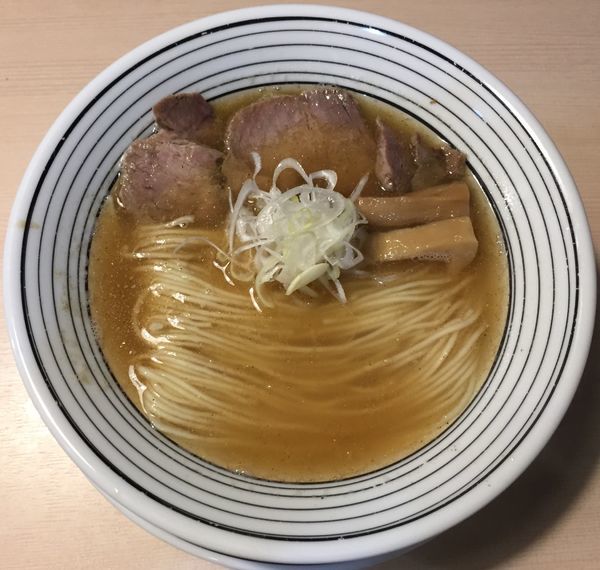 「煮干らぁめん650円」@煮干しらぁめん 猫トラ亭の写真