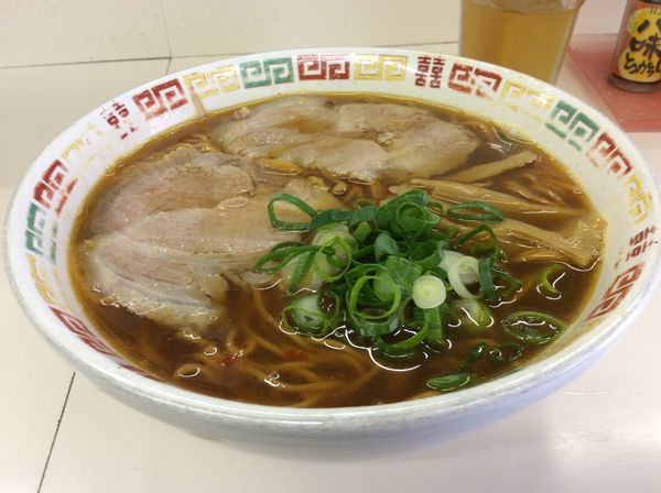 「とうがらし麺中」@中華そば 浦島の写真