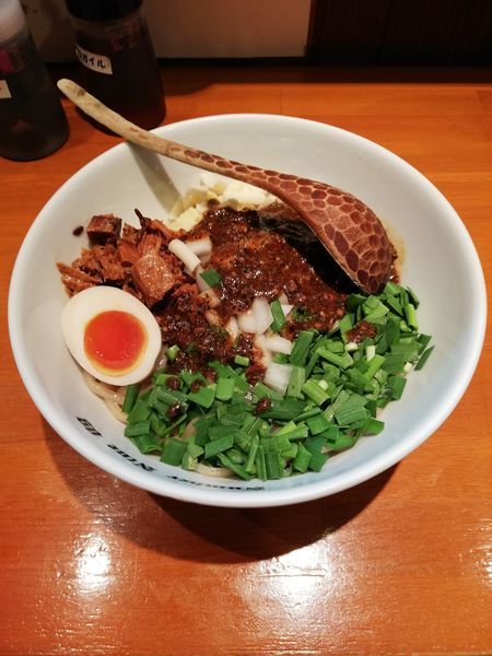 「油そばブラック」@麺Dining Number Nine 09の写真