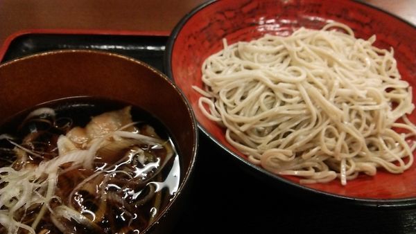 「肉南つけ汁そば　670円」@みとう庵 東京流通センタービル店の写真