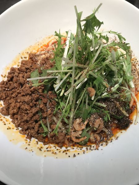 「レディース汁なし担々麺」@タンタンタイガー 中野店の写真