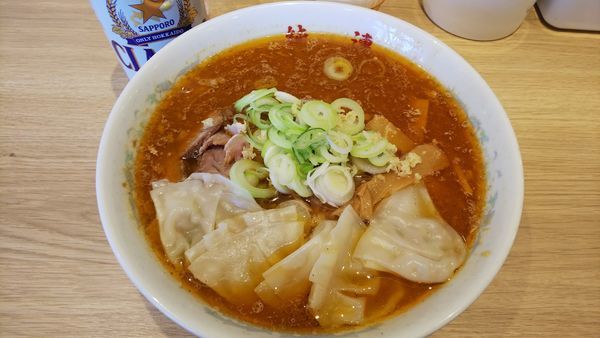 「みそラーメン＋ワンタン」@さっぽろ純連 札幌本店の写真