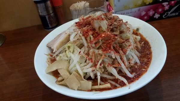 「カラミソ　770円」@メガガンジャの写真