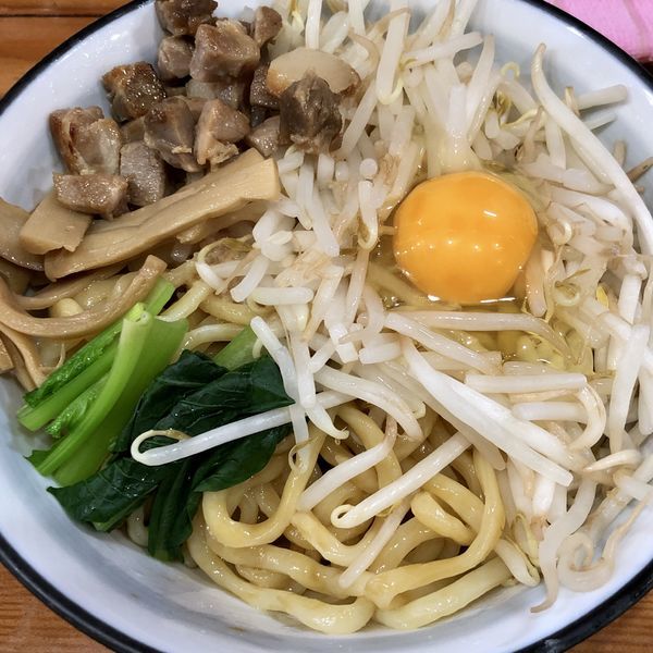 「まぜそば 普通」@麺や 万福 ma.n.pu.kuの写真