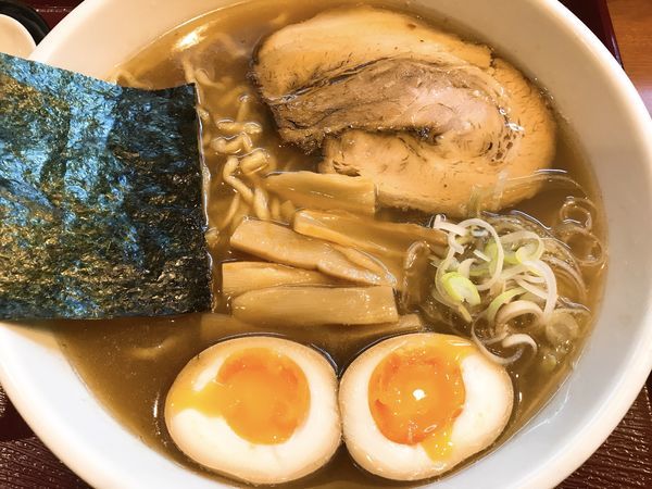 「中華麺 味玉」@めん 和正の写真