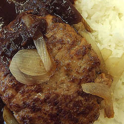 ハンバーグカレー(大盛)