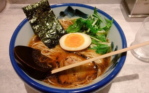 「醤油らーめん・炙りチャーシュー」@AFURI 横浜ランドマークタワー店の写真