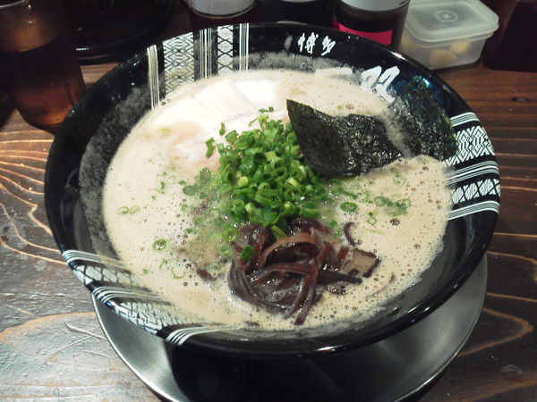 「ラーメン 650円」@博多一双 中洲店の写真