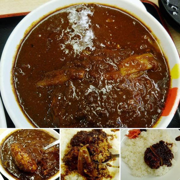 「ハンバーグカレー(大盛)  690円」@松屋 浅草国際通り店の写真
