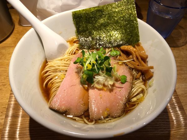 「醤油そば（中）」@自家製麺 中華そば 多繋の写真
