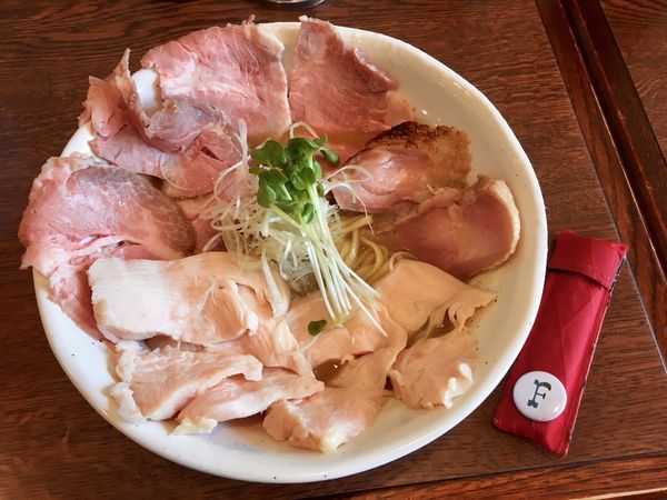 「熟成塩鶏そば」@麺処 鶏谷の写真